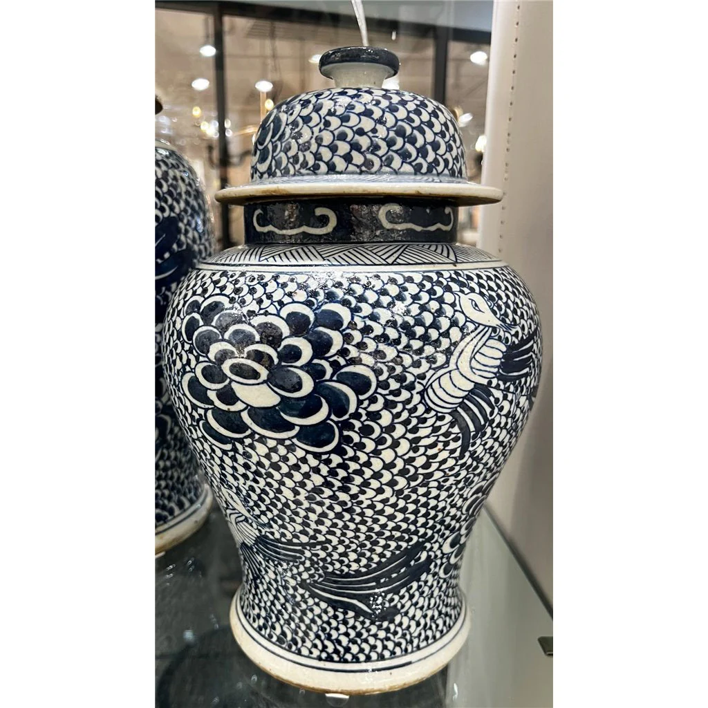 Danny's Fine Porcelain Temple Jar - Phoenix 50859 - Image 9
