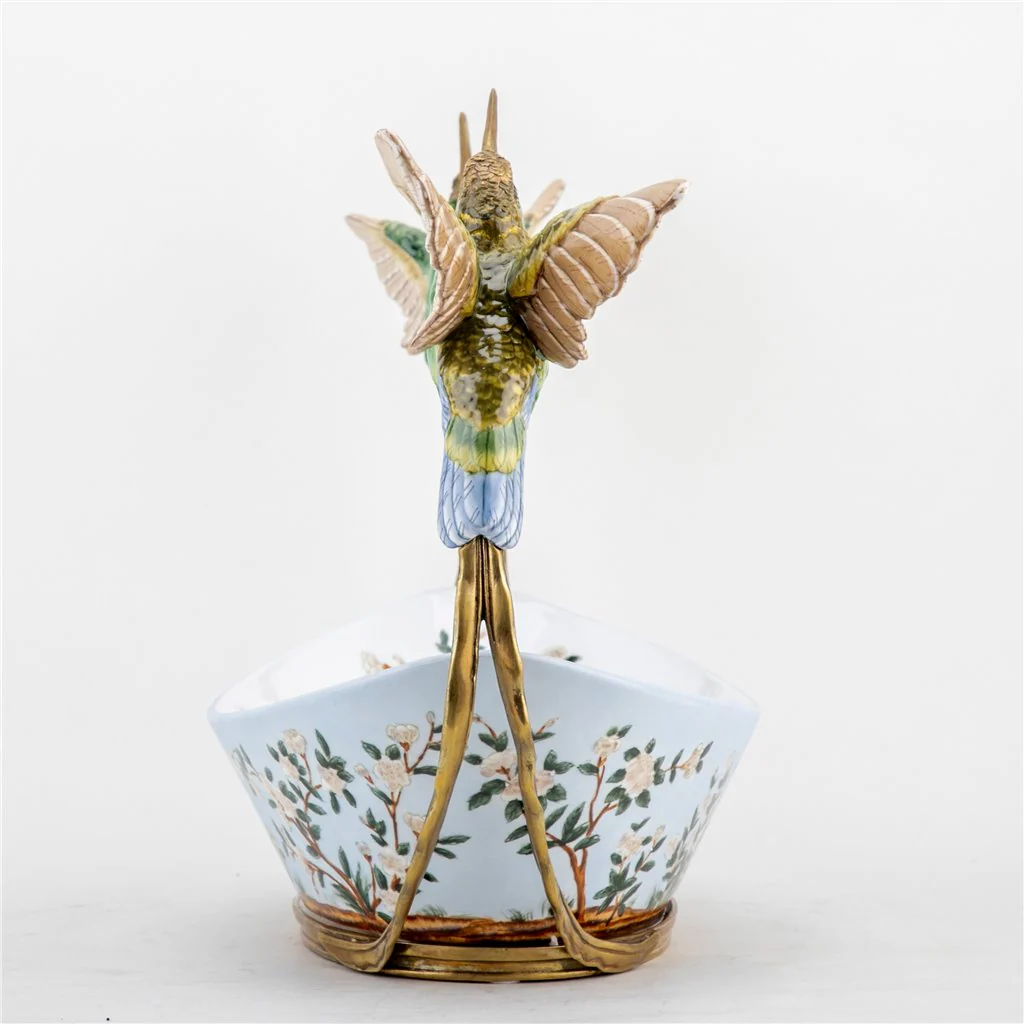 Danny's Fine Porcelain Twin Hummingbird Basin - Singing Jasmine 61000 - Image 5