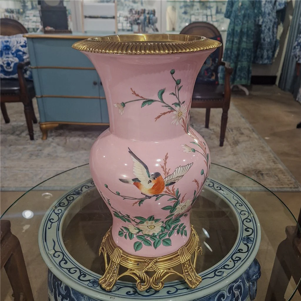 Danny's Fine Porcelain Vase - Pink Garden 60994 - Image 13
