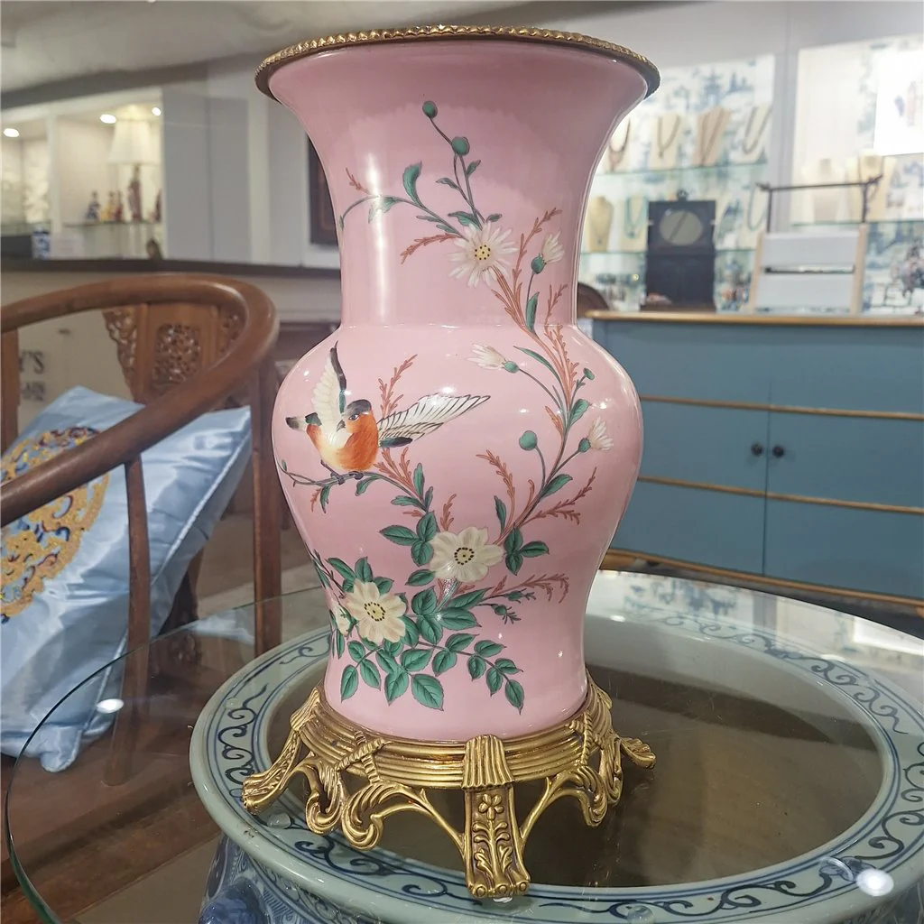 Danny's Fine Porcelain Vase - Pink Garden 60994 - Image 14