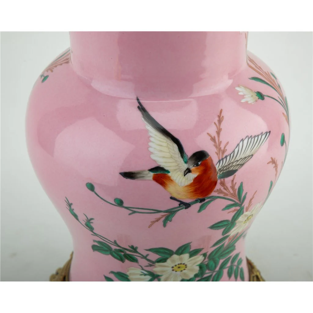 Danny's Fine Porcelain Vase - Pink Garden 60994 - Image 6