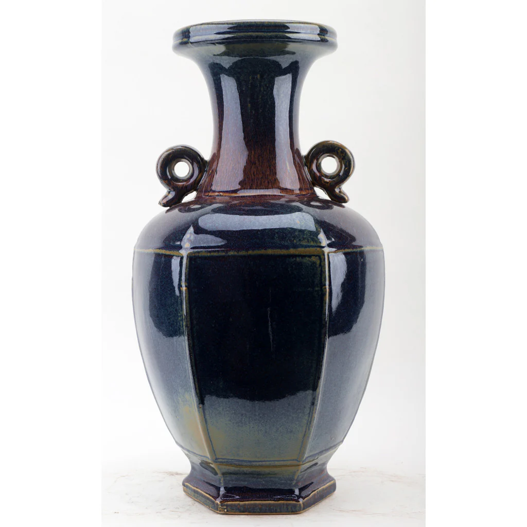 Danny's Fine Porcelain Vase - Purple And Blue 50814 - Image 3