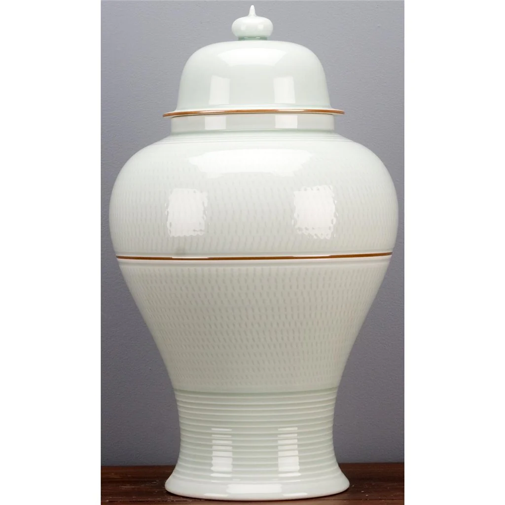 Danny's Fine Porcelain Warrior Jar- Sky 50446 - Image 2