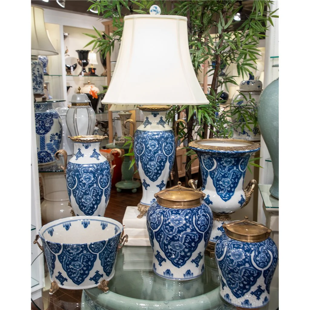 Danny's Fine Porcelain Warrior Jar With Bronze Lid - Qipao (Large) 14088 - Image 11