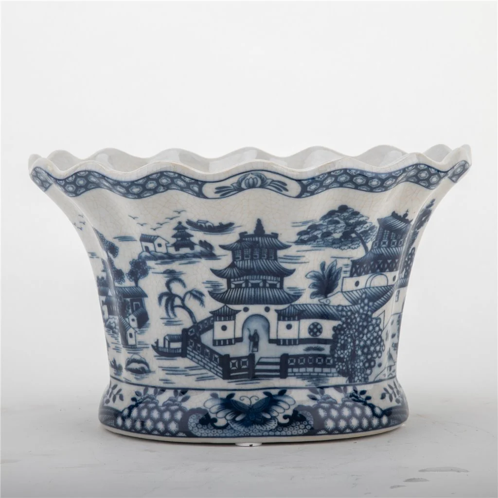 Danny's Fine Porcelain Wine Cooler - Blue Willow 14262 - Image 3
