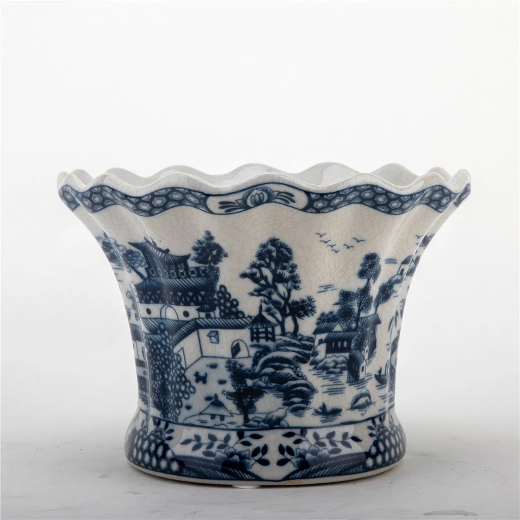 Danny's Fine Porcelain Wine Cooler - Blue Willow 14262 - Image 5