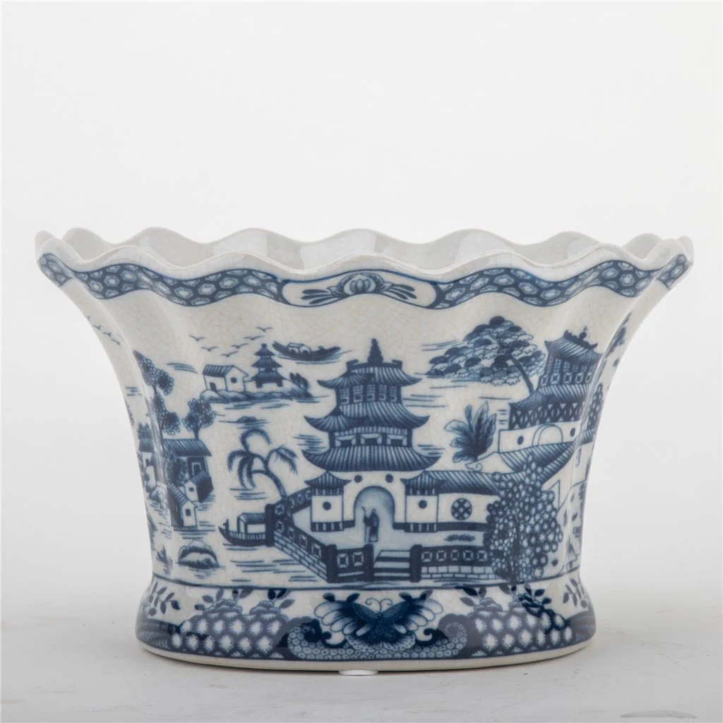 Danny's Fine Porcelain Wine Cooler - Blue Willow 14262 - Image 6