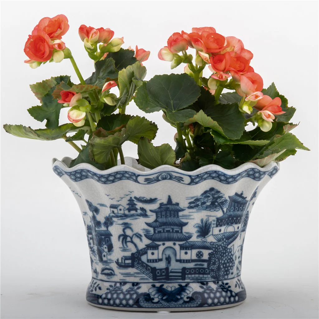 Danny's Fine Porcelain Wine Cooler - Blue Willow 14262 - Image 7