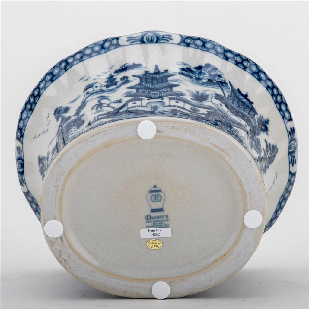 Danny's Fine Porcelain Wine Cooler - Blue Willow 14262 - Image 9