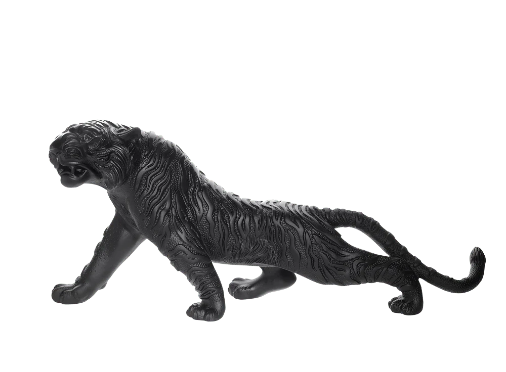 Daum Crystal Magnum Bengal Tiger - Black - Image 2