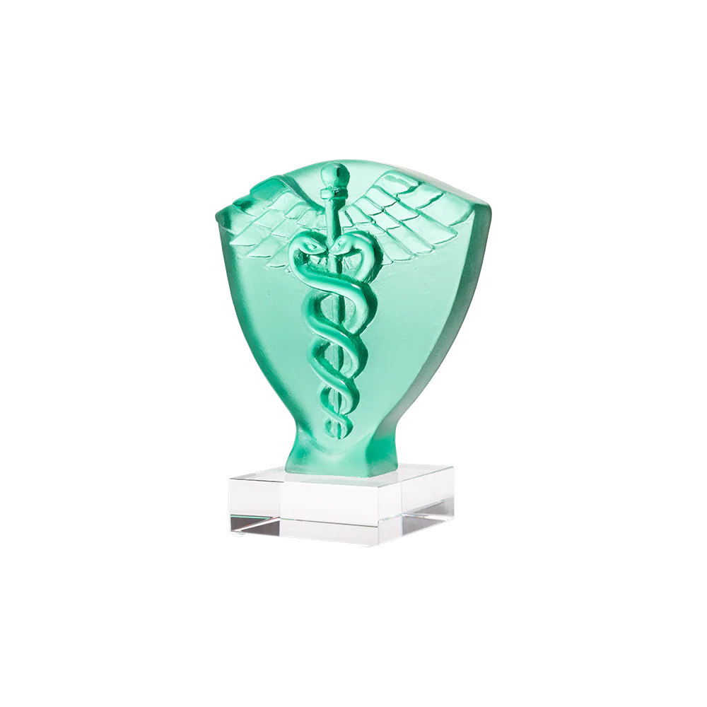 Daum Crystal Caducee