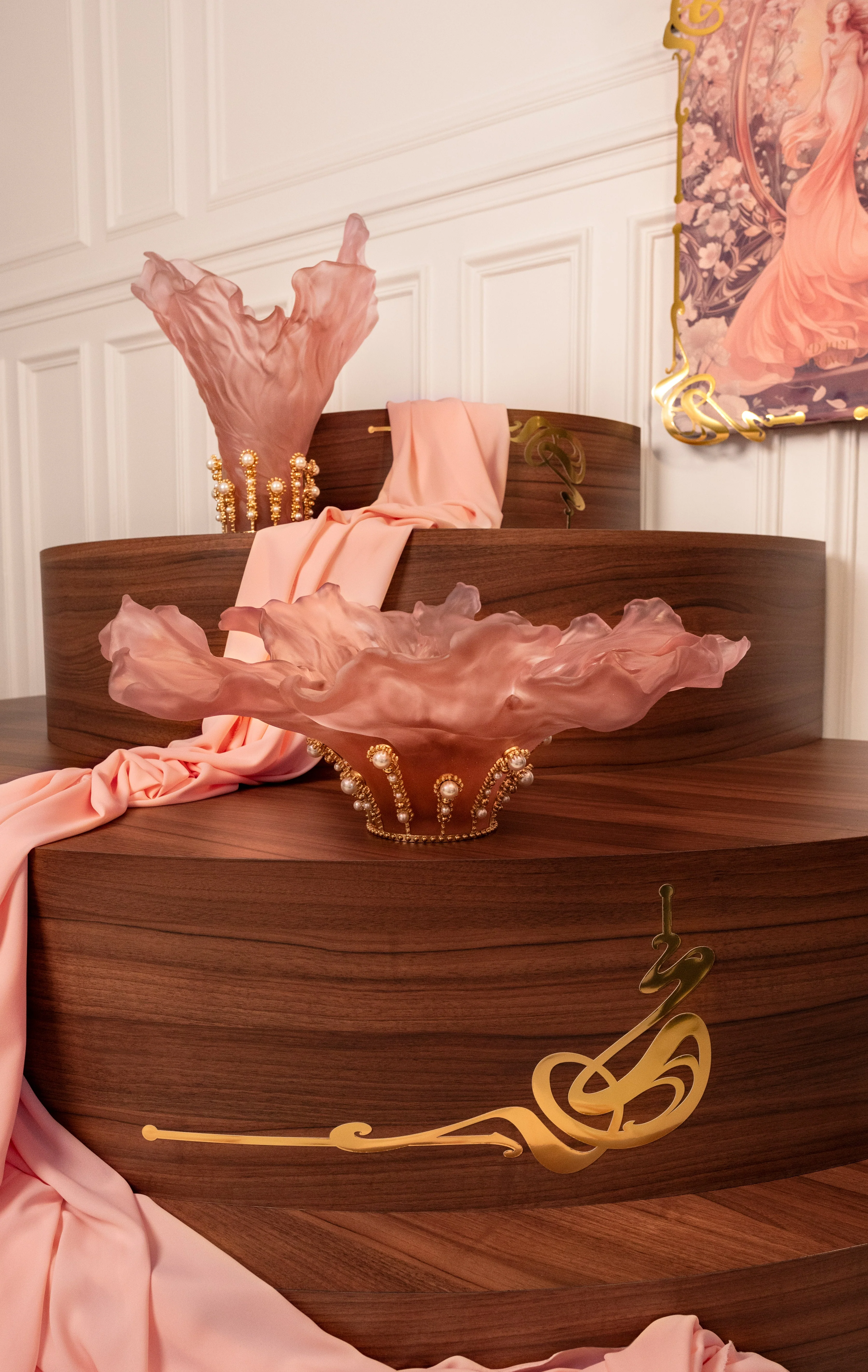 Daum Crystal Centerpiece - Poetic by Tamara Ralph - Image 5