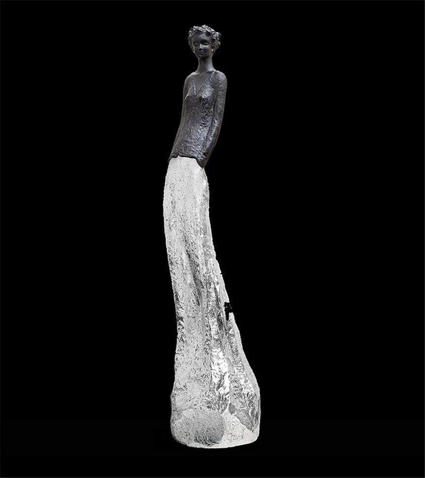 Daum Crystal Charlotte - Black Silver - Image 3