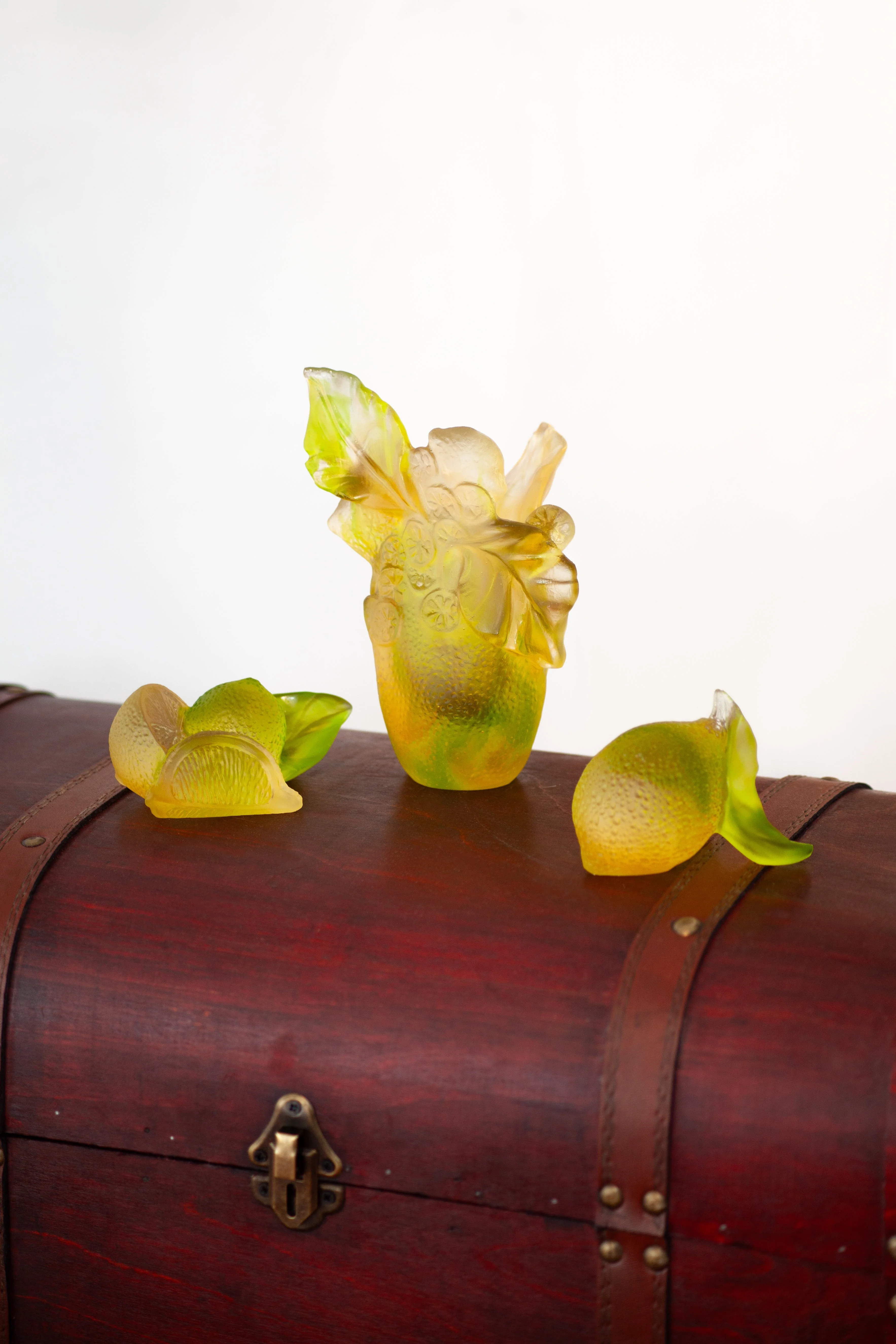 Daum Crystal Citrus Decorative Arrangement - Image 2