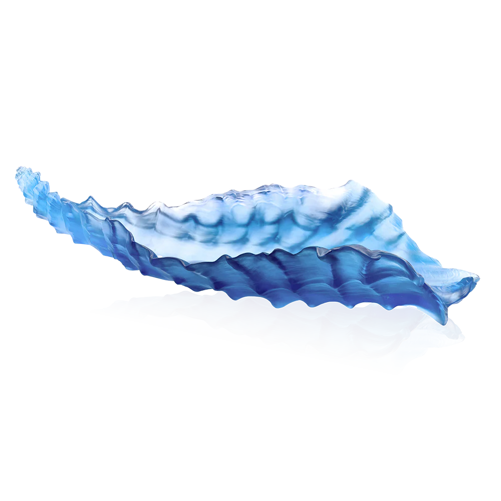 Daum Crystal Coral Sea Centerpiece