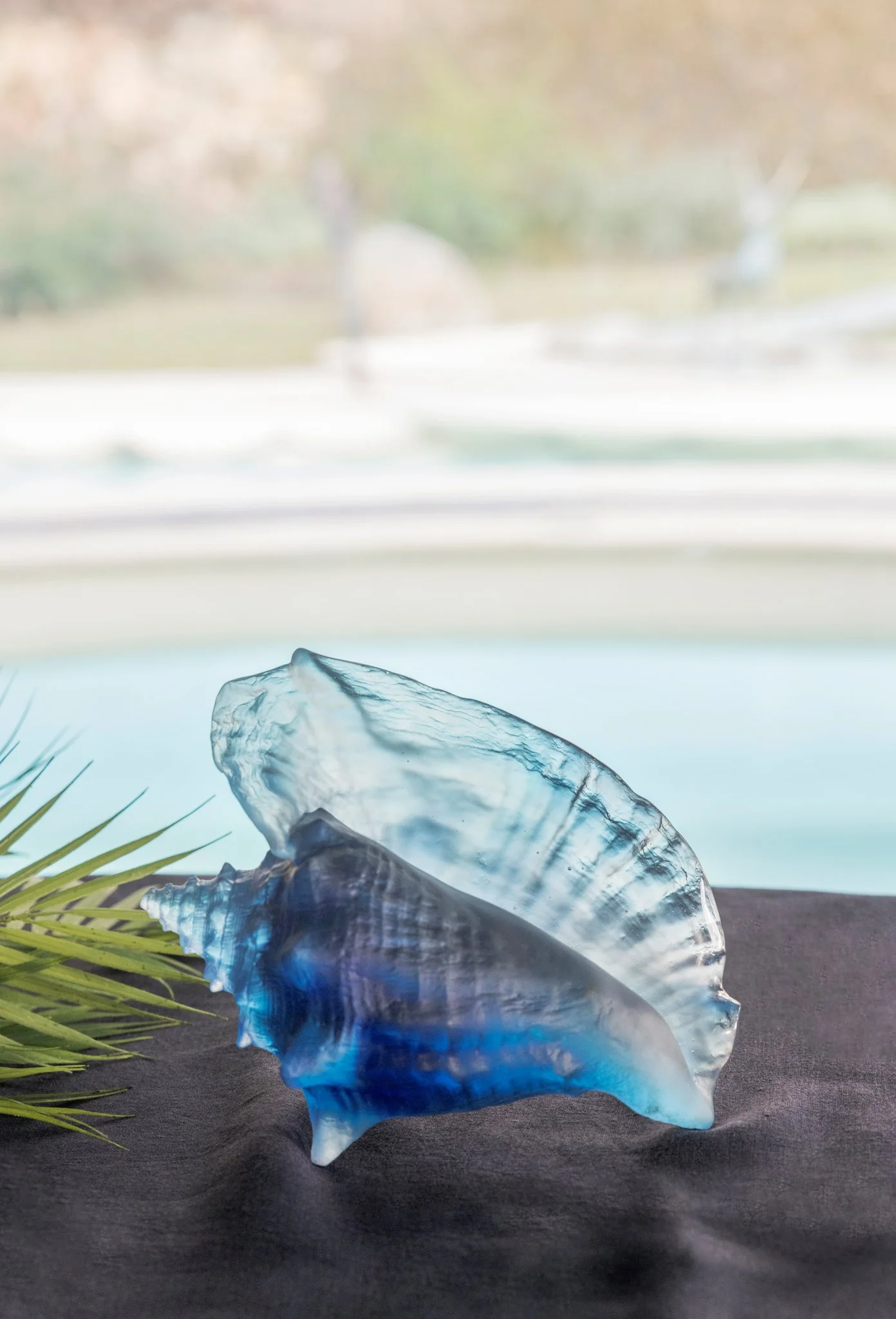 Daum Crystal Coral Sea Large Shell - Image 2