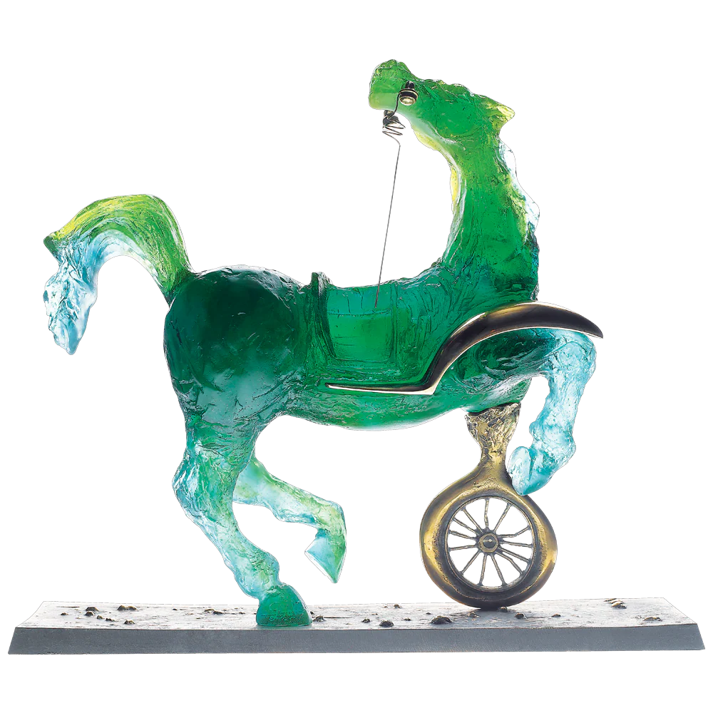 Daum Crystal Debris Automobile by Salvadore Dali