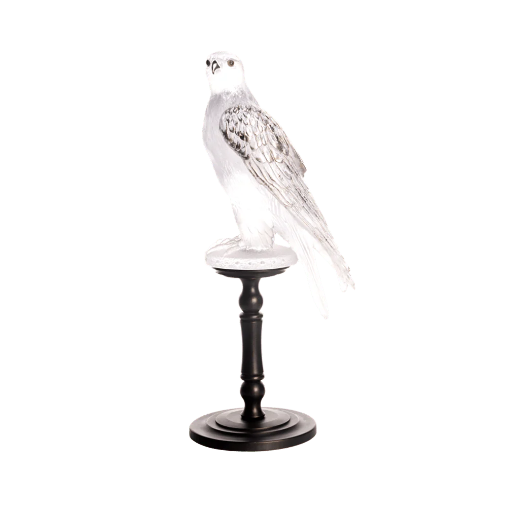 Daum Crystal Faucon Gerfaut By Madeleine Van Der Knoop 50ex