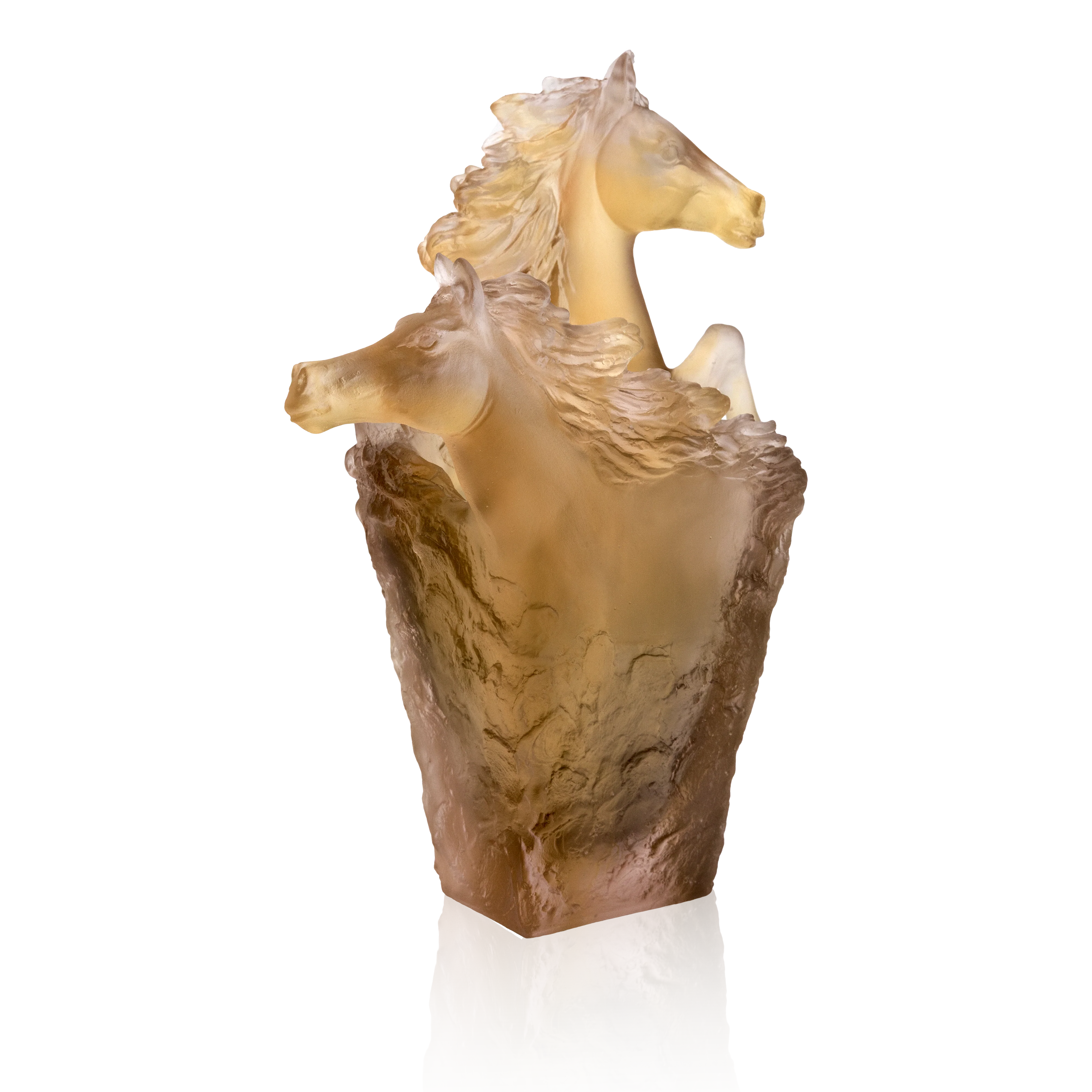 Daum Crystal Glazed Brown Pencil Holder – Cavalcade
