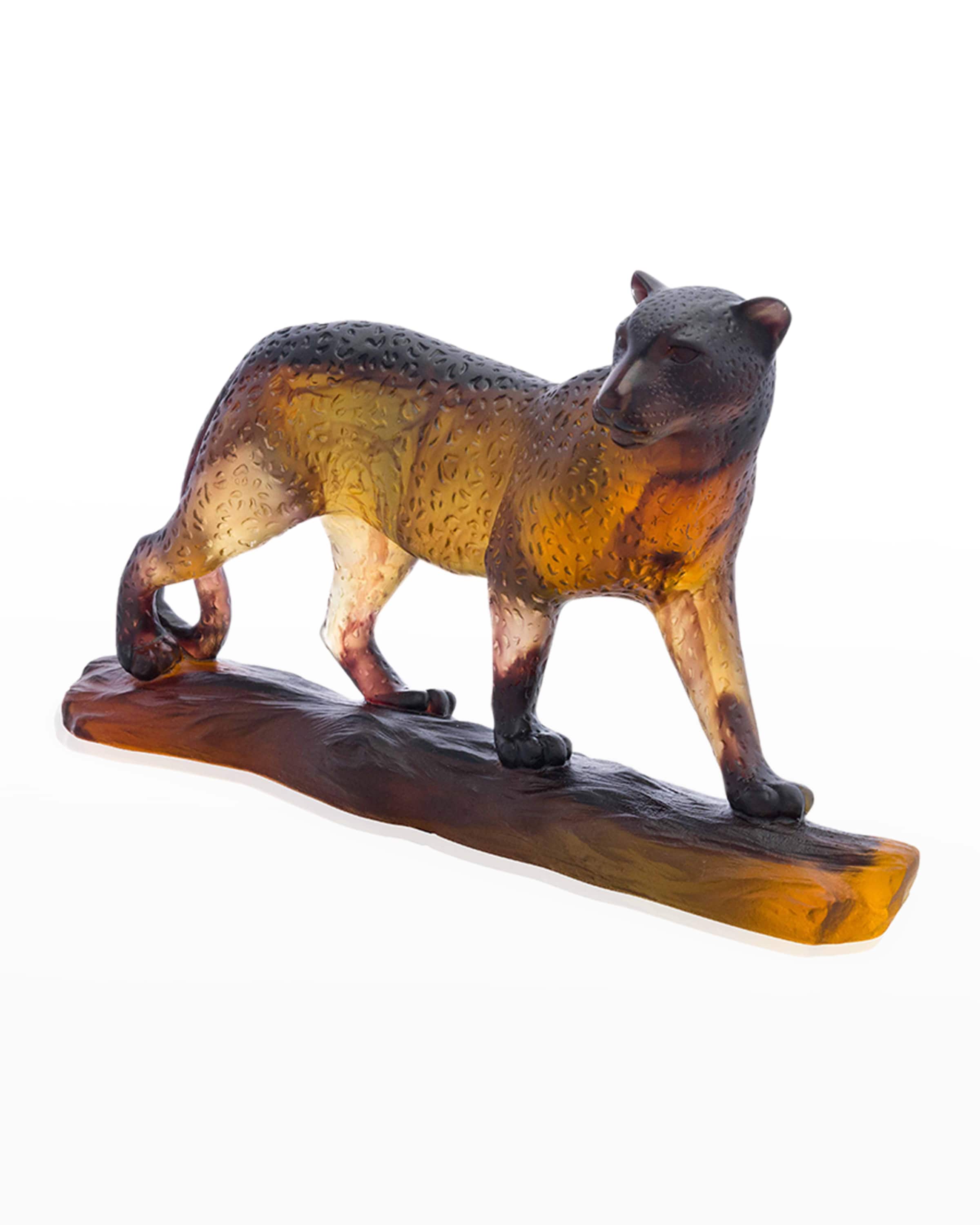 Daum Crystal Leopard