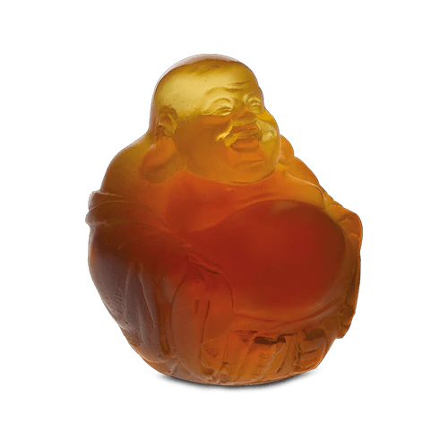 Daum Crystal Little Happy Buddha - Image 2