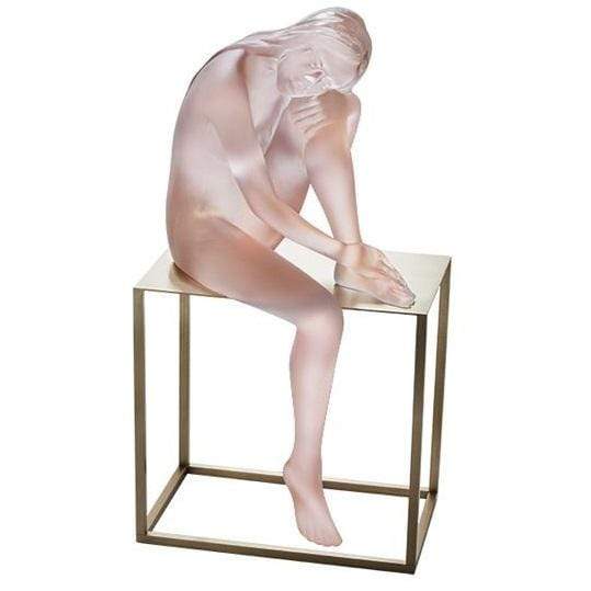 Daum Crystal Pink Louison