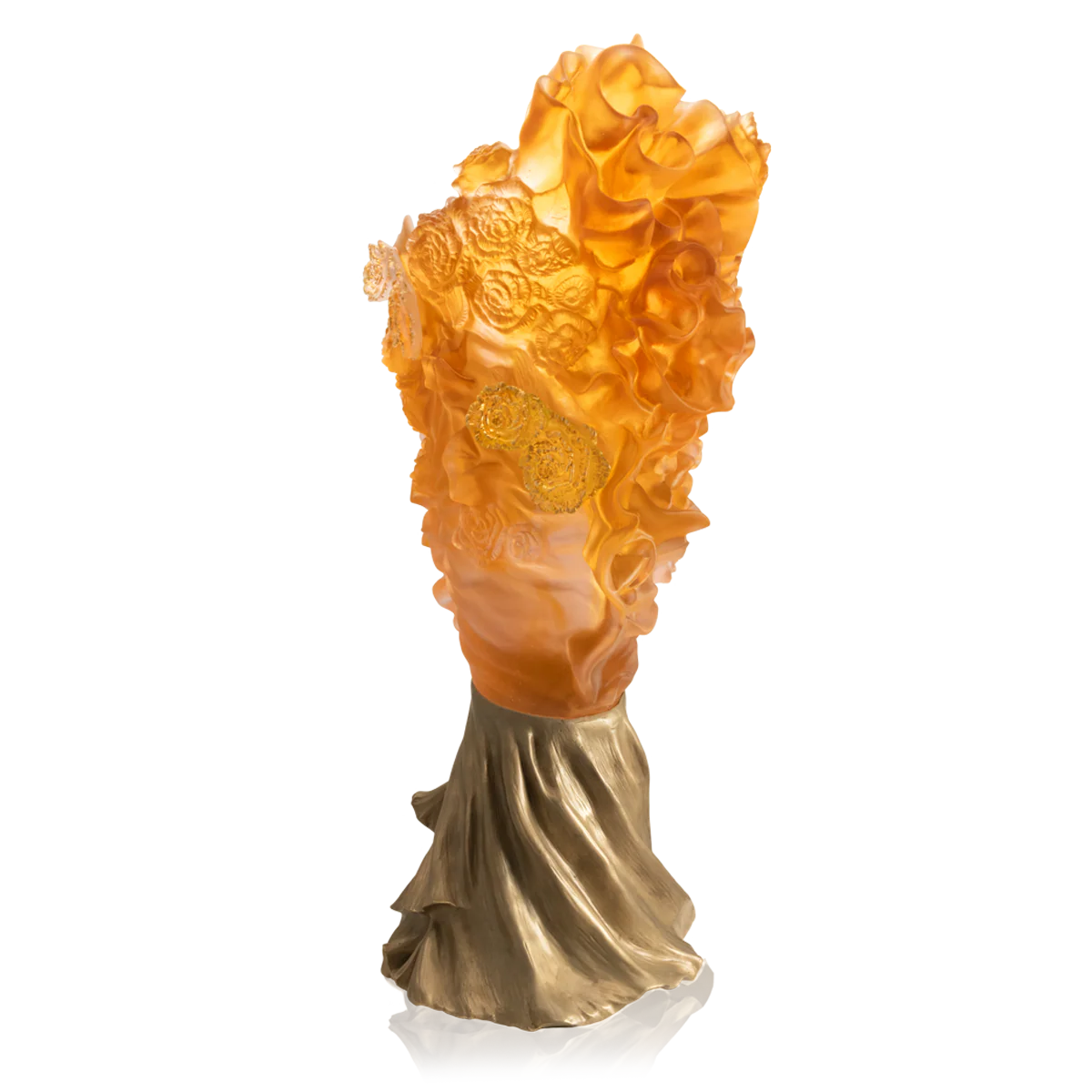 Daum Crystal Rose Royale Prestige Vase - Image 2