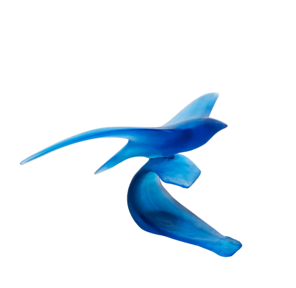Daum Crystal Sea Bird By Xavier Carnoy 375 Ex