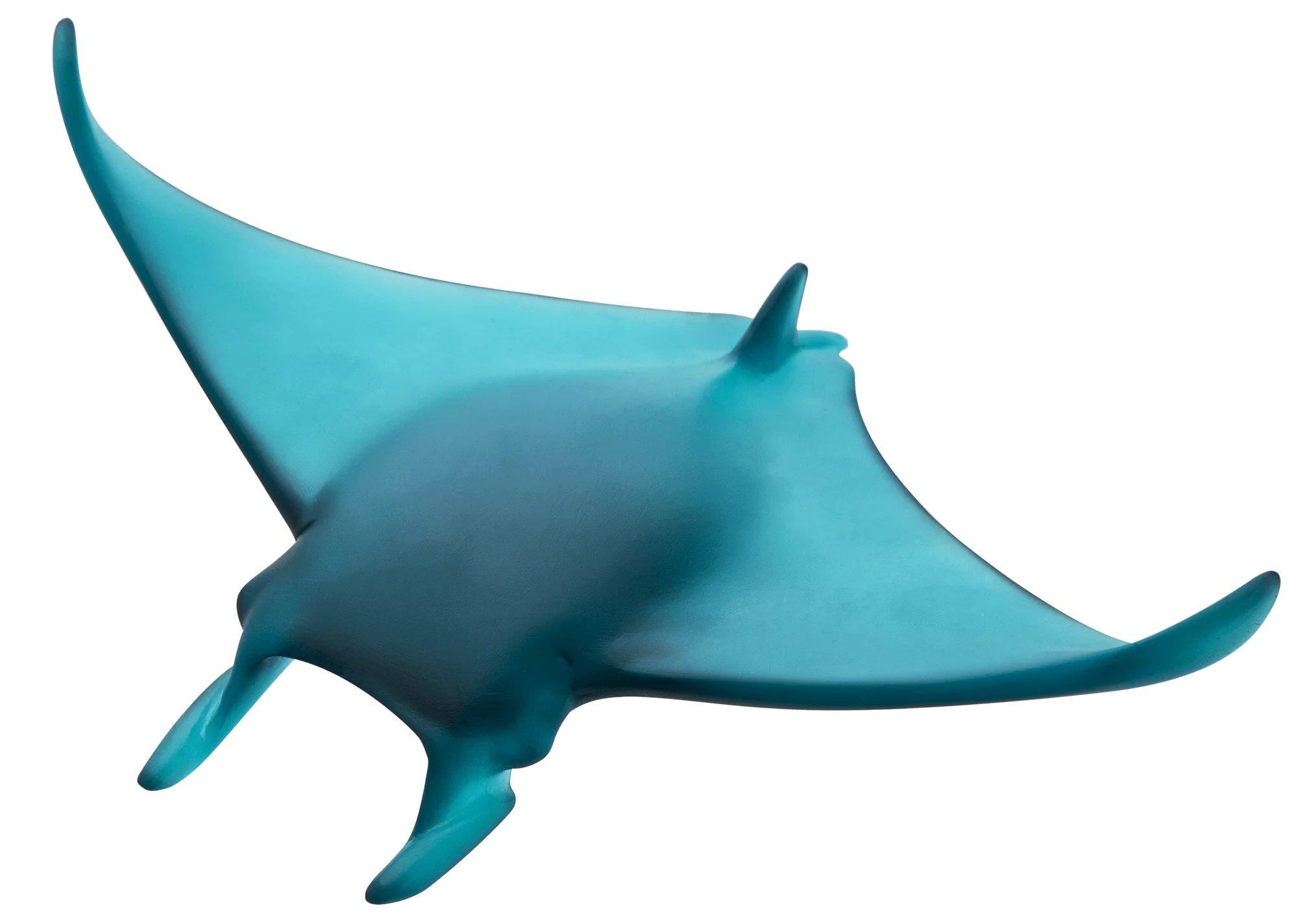 Daum Crystal Manta Ray by Umberto Nuzzo, Small - Image 2