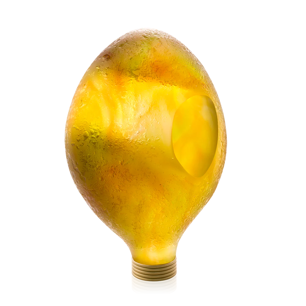 Daum Crystal Solar Yeelen by Gerald Vatrin - Image 3