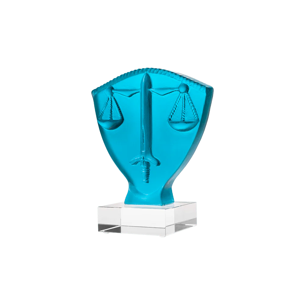 Daum Crystal Symbol Justice (engravable) - Image 2