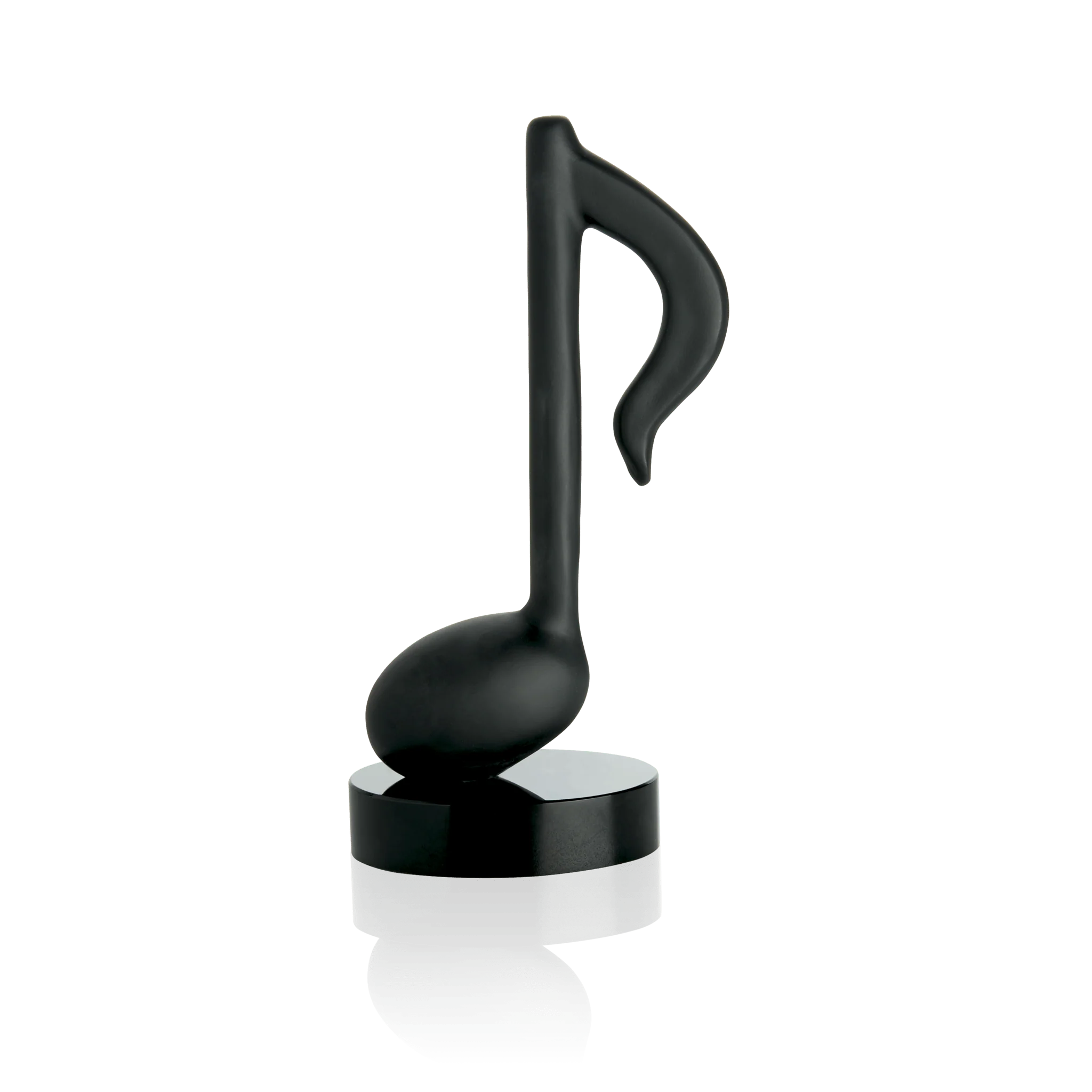 Daum Crystal Timeless in Black by Manu Katché