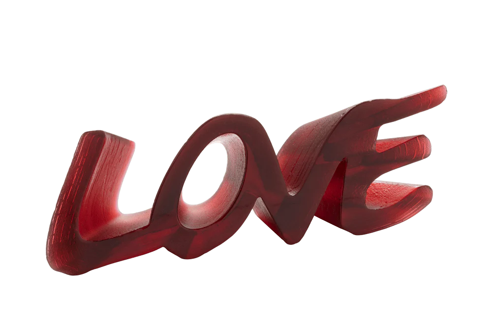 Daum Crystal True Love Red - Image 2