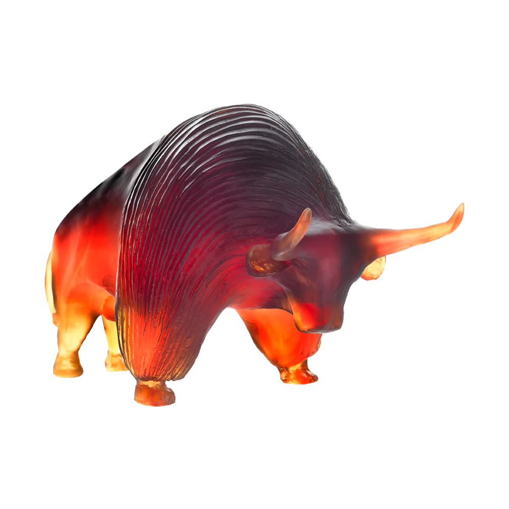 Daum Crystal Zebu by Xavier Carnoy 1000 ex