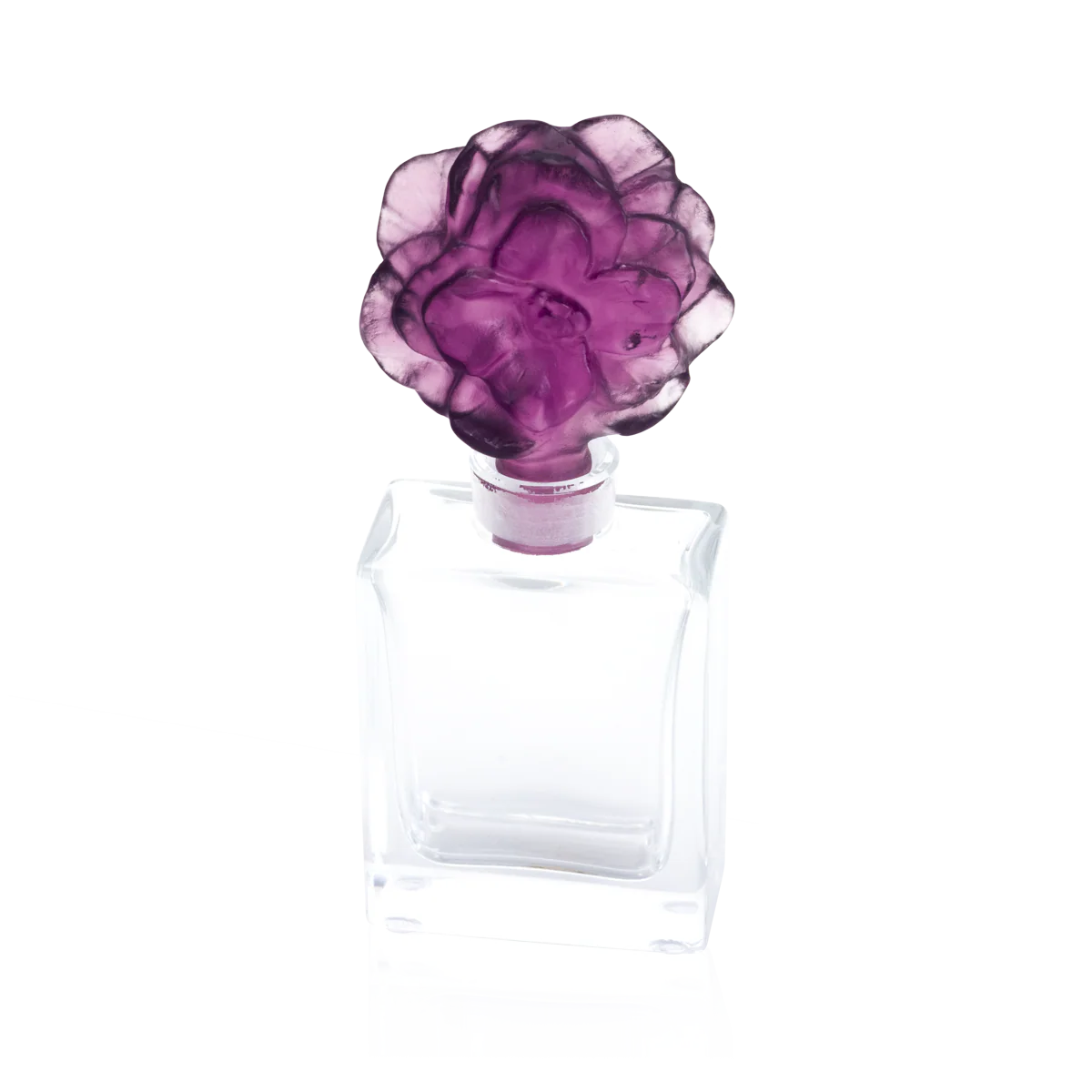 Daum Violet Camellia Perfume Bottle