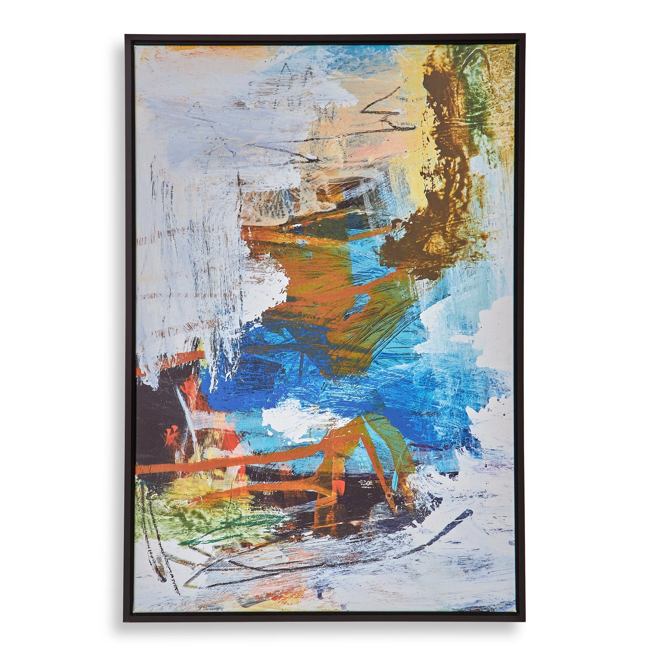 Destination Framed Canvas