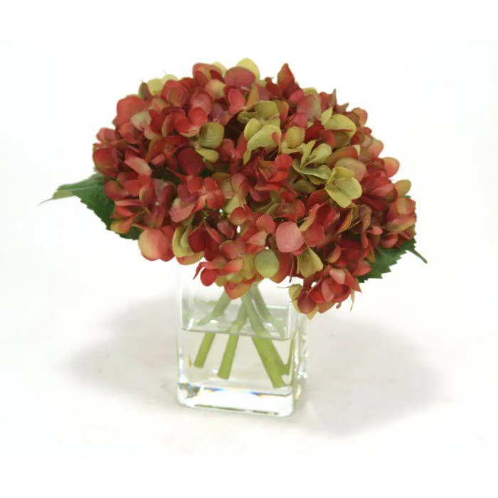 Waterlook® Rose Green Hydrangea Nosegay