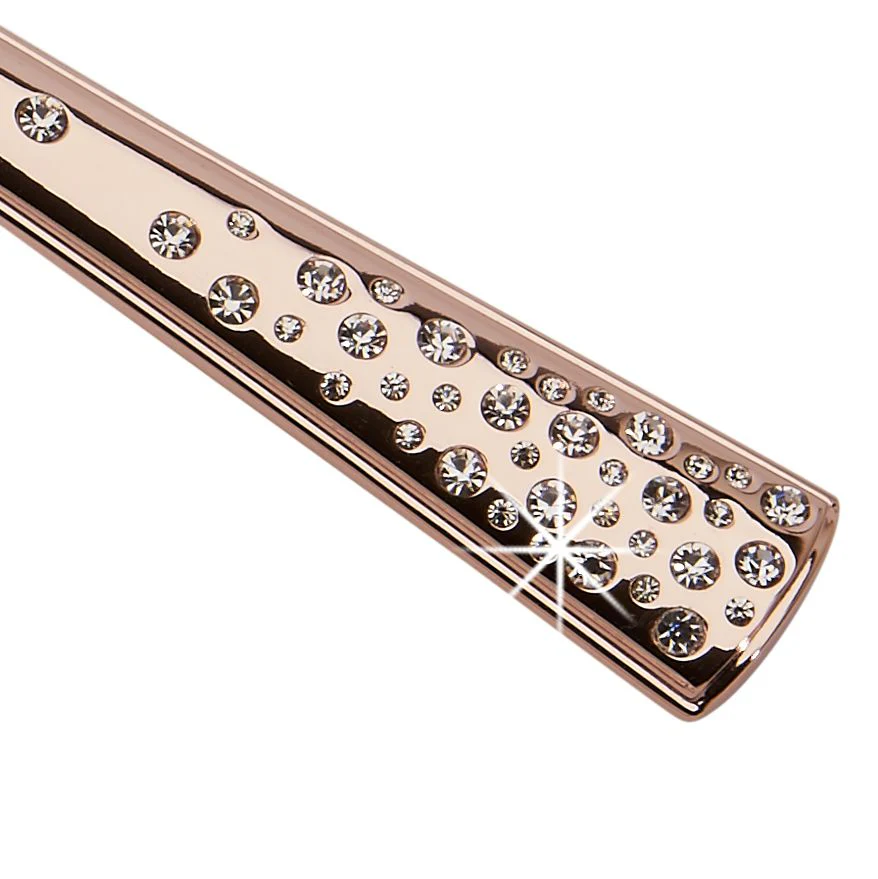 "Galaxy" Rose Gold Knife & Server Set, 13" - Image 3
