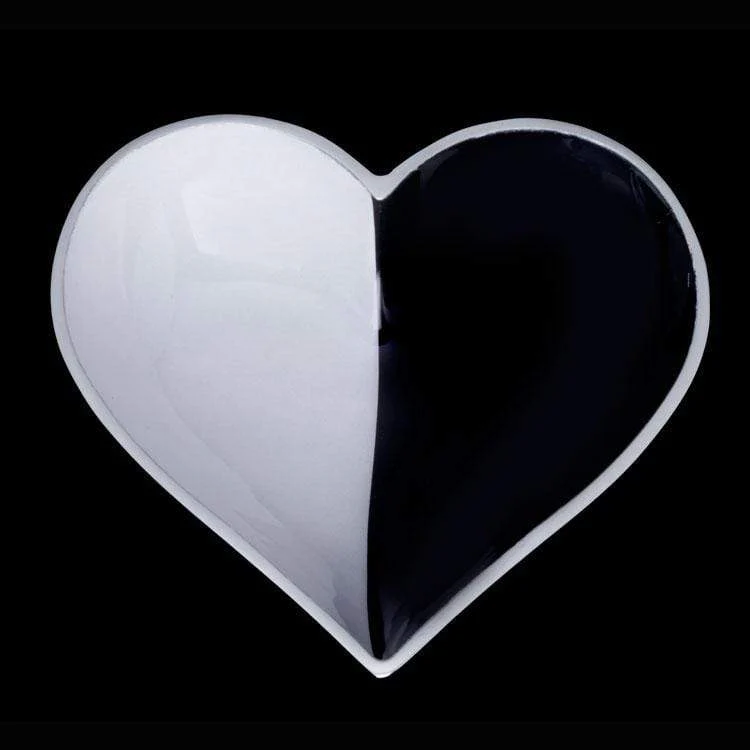 Inspired Generations Happy Black & White Cookie Heart with Spoon
