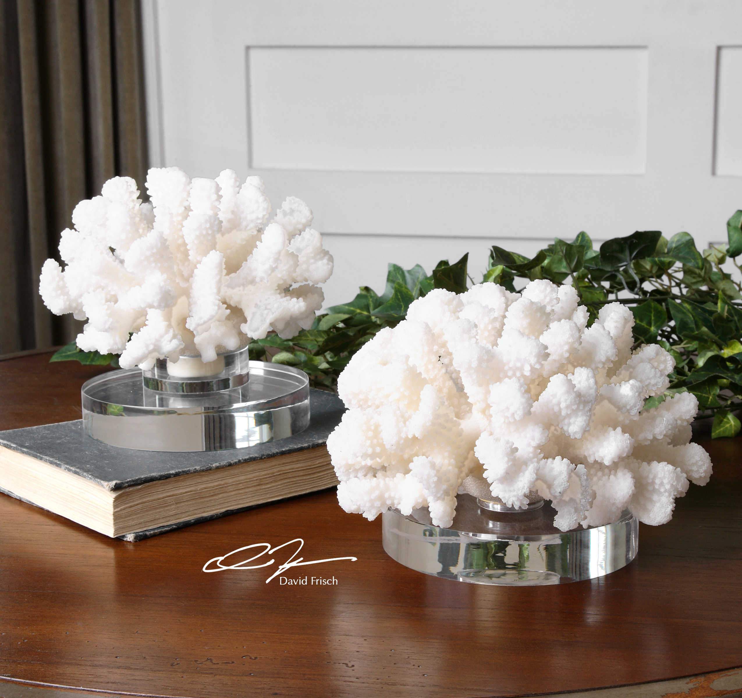 Uttermost Hard Coral Sculpture, S/2