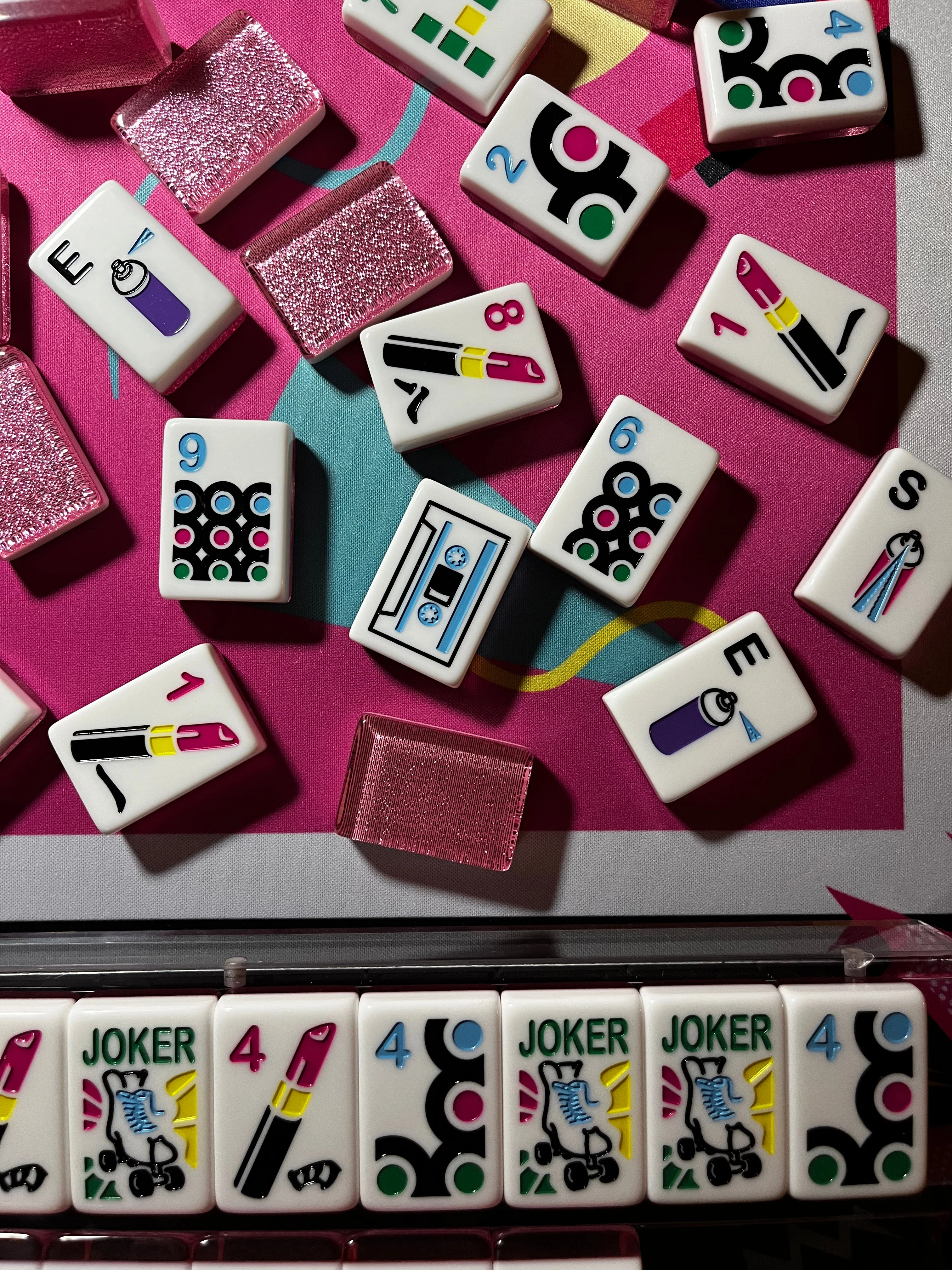 I Love the 80s Luxe Mahjong Set - Image 16