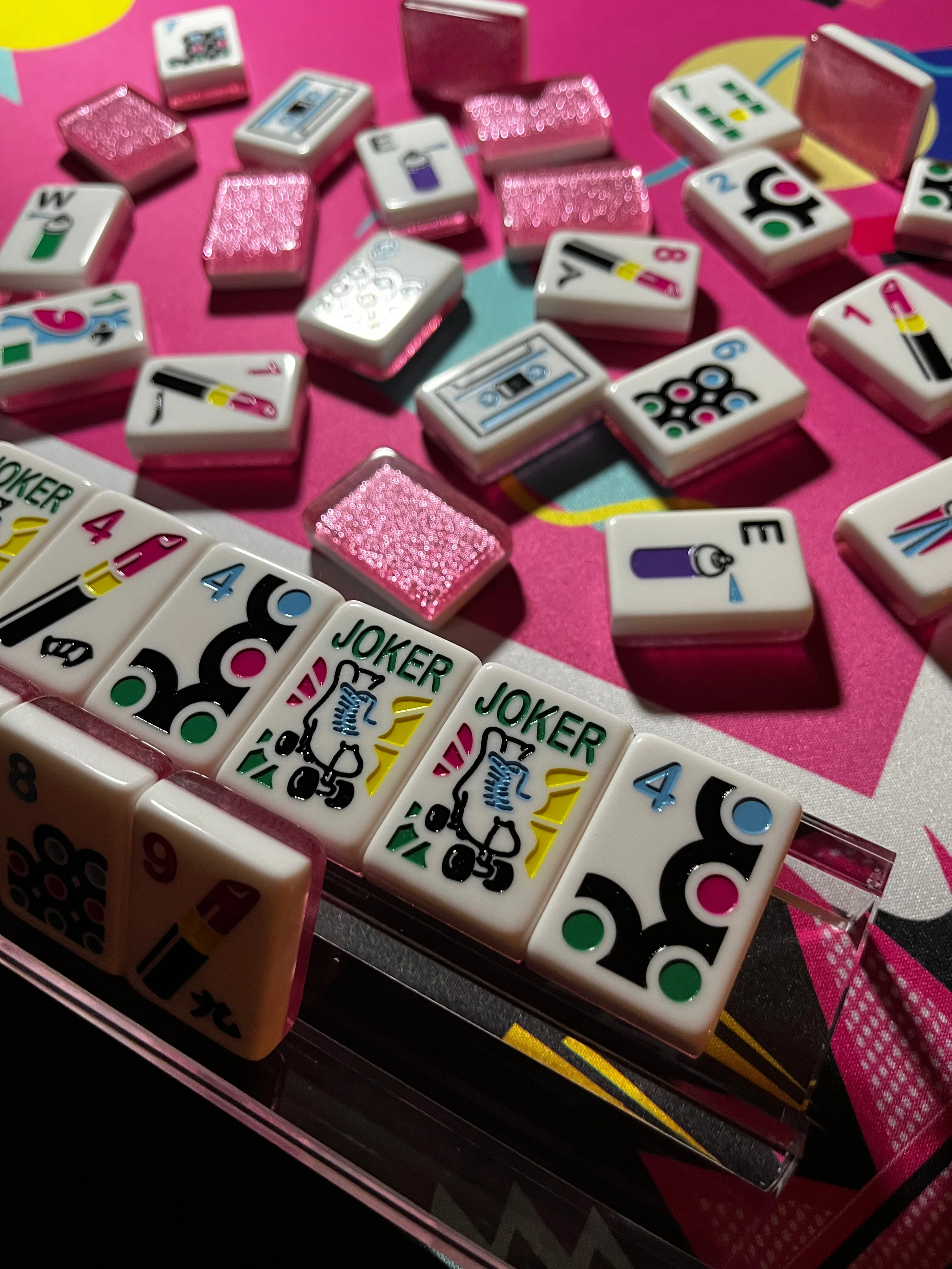 I Love the 80s Luxe Mahjong Set - Image 6