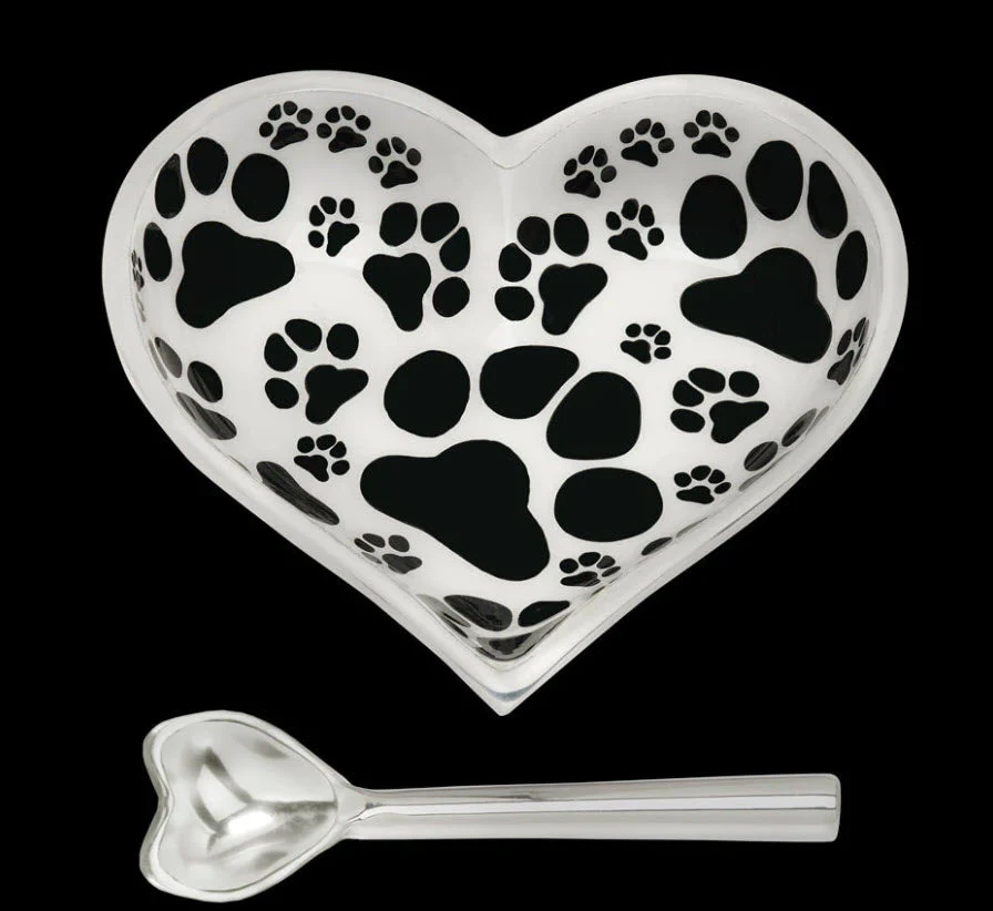 Inspired Generations Happy Puppy Love Heart with Heart Spoon - Image 2