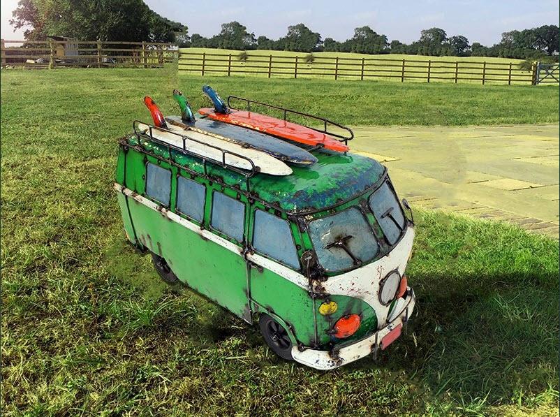 Think Outside Kool Kombi '66 Dark Green - E40311DG - Image 3