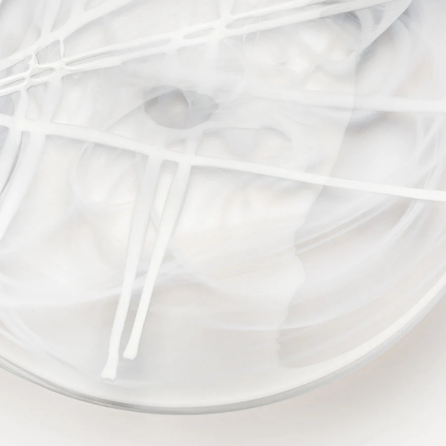 Kosta Boda Contrast Dish White/White - Image 3