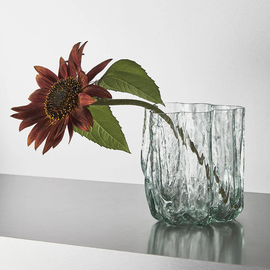 Kosta Boda Crackle Vase Circular Small - Image 2