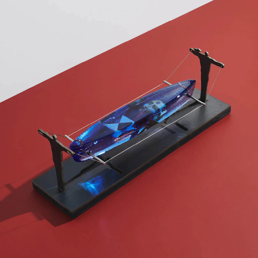 Kosta Boda Gatekeeper Blue Ld-60 - Image 2