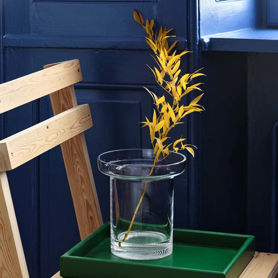 Kosta Boda Limelight Clear Vase Low - Image 3