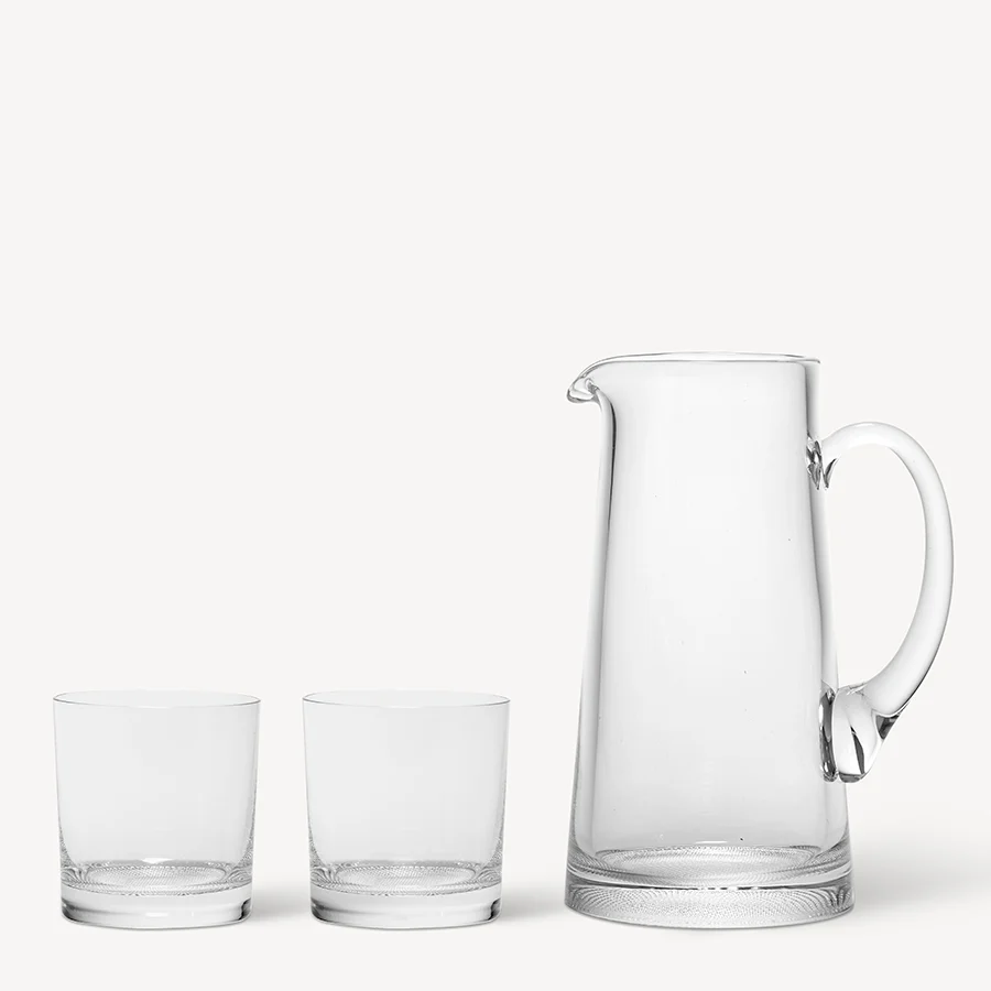 Kosta Boda Limelight Gift Set Pitcher & 2 DOF