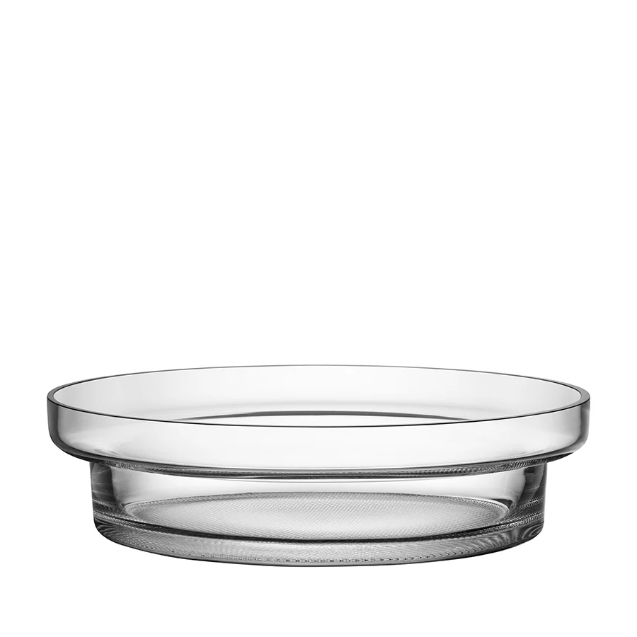 Kosta Boda Limelight Low Bowl (clear)